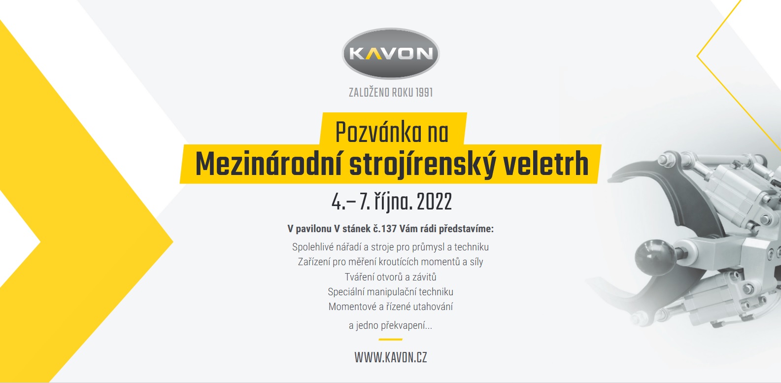 Mezinárodní strojírenský veletrh 2022