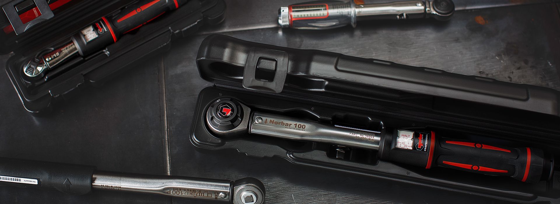 NORBAR PRO ratchets with scales for automotive industry and servicing